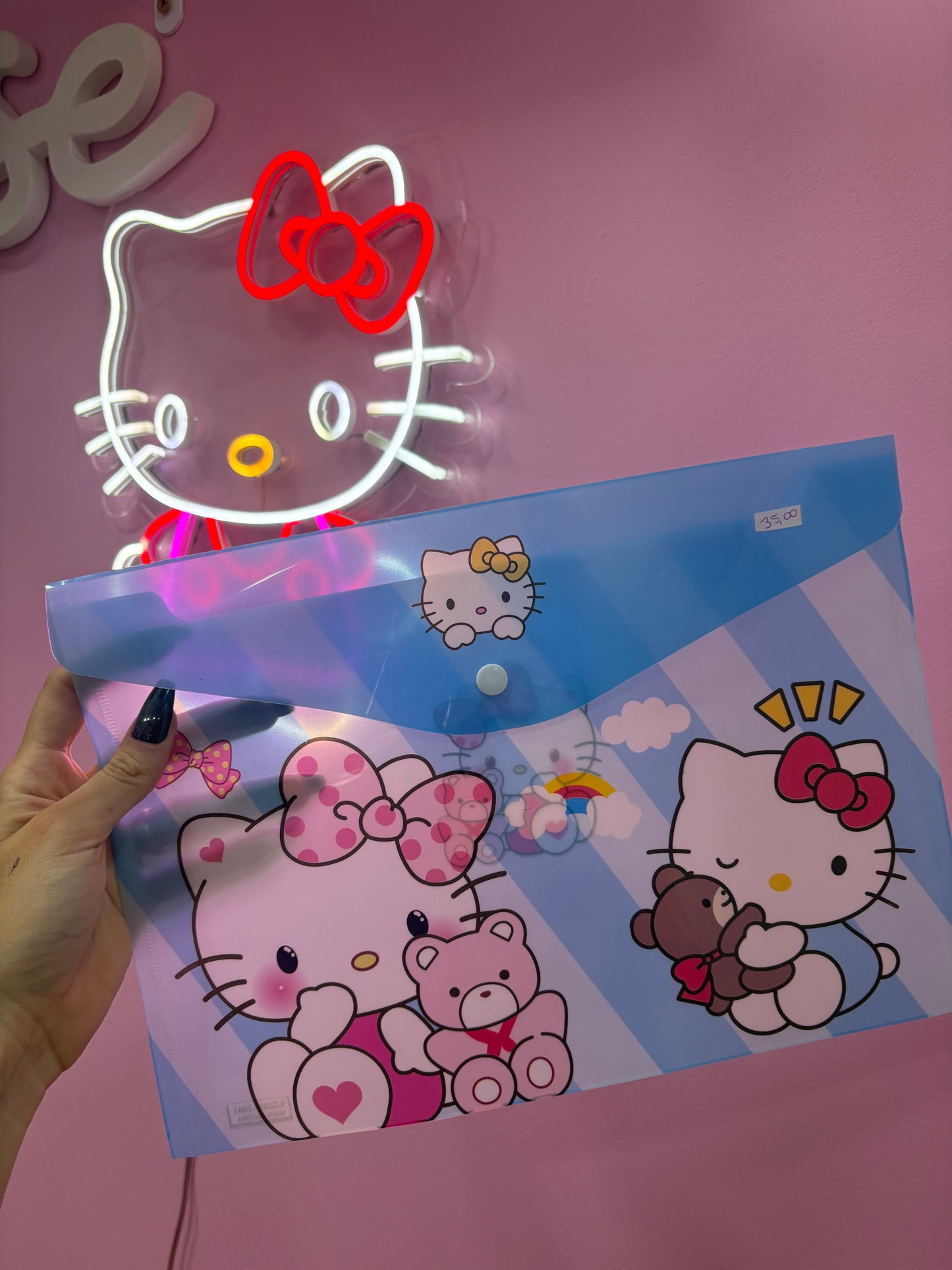 PASTA DOCUMENTOS HELLO KITTY