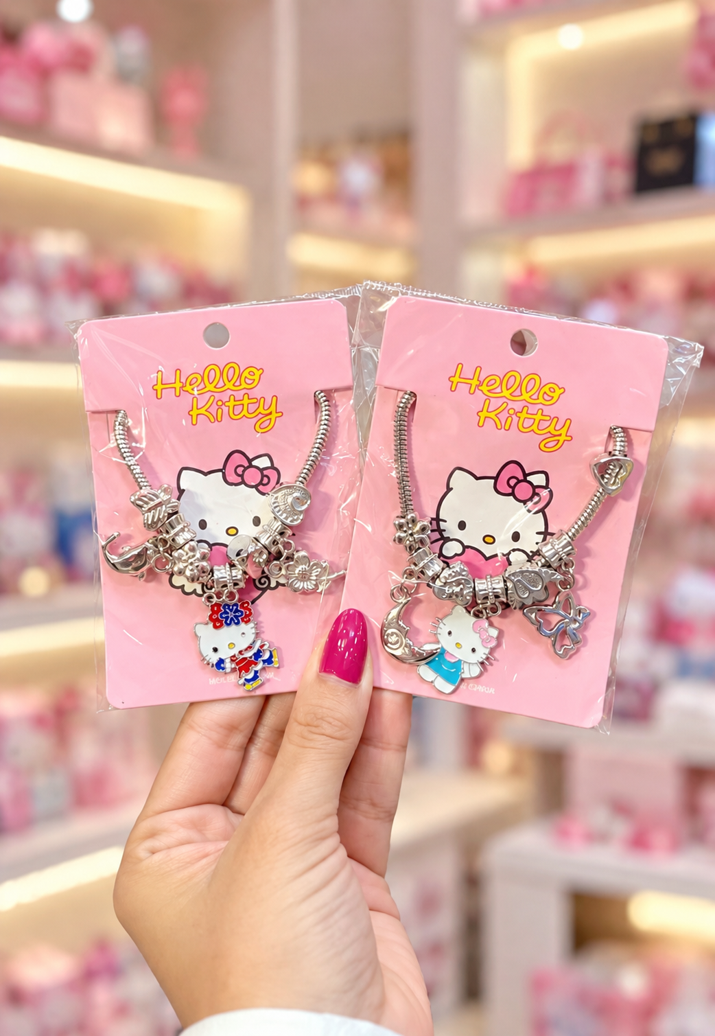 PULSEIRA HELLO KITTY COM BERLOQUE