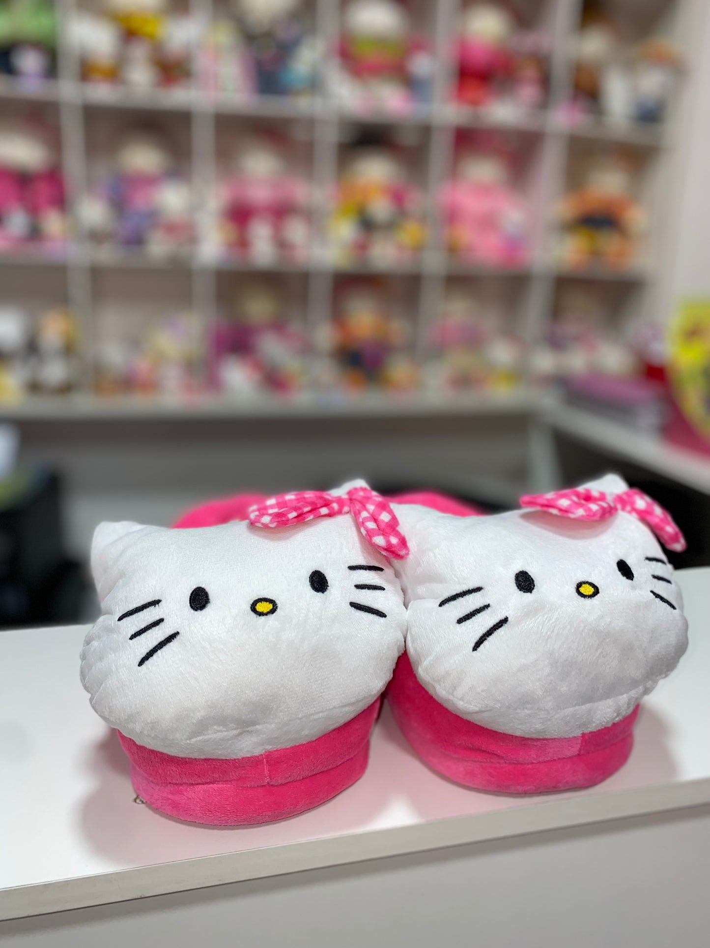 Pantufa Hello Kitty Rosa