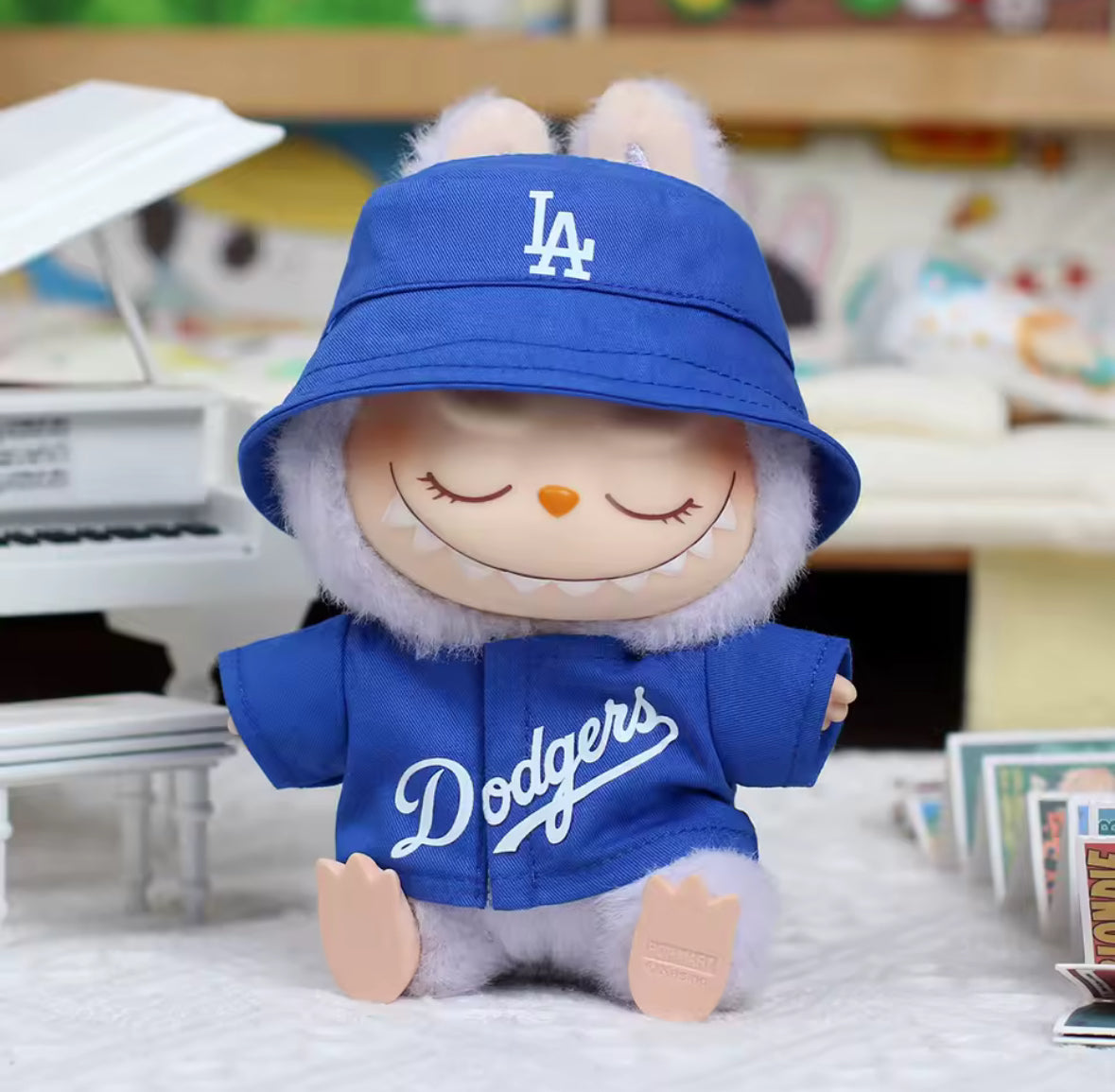 ROUPA LABUBU DODGERS