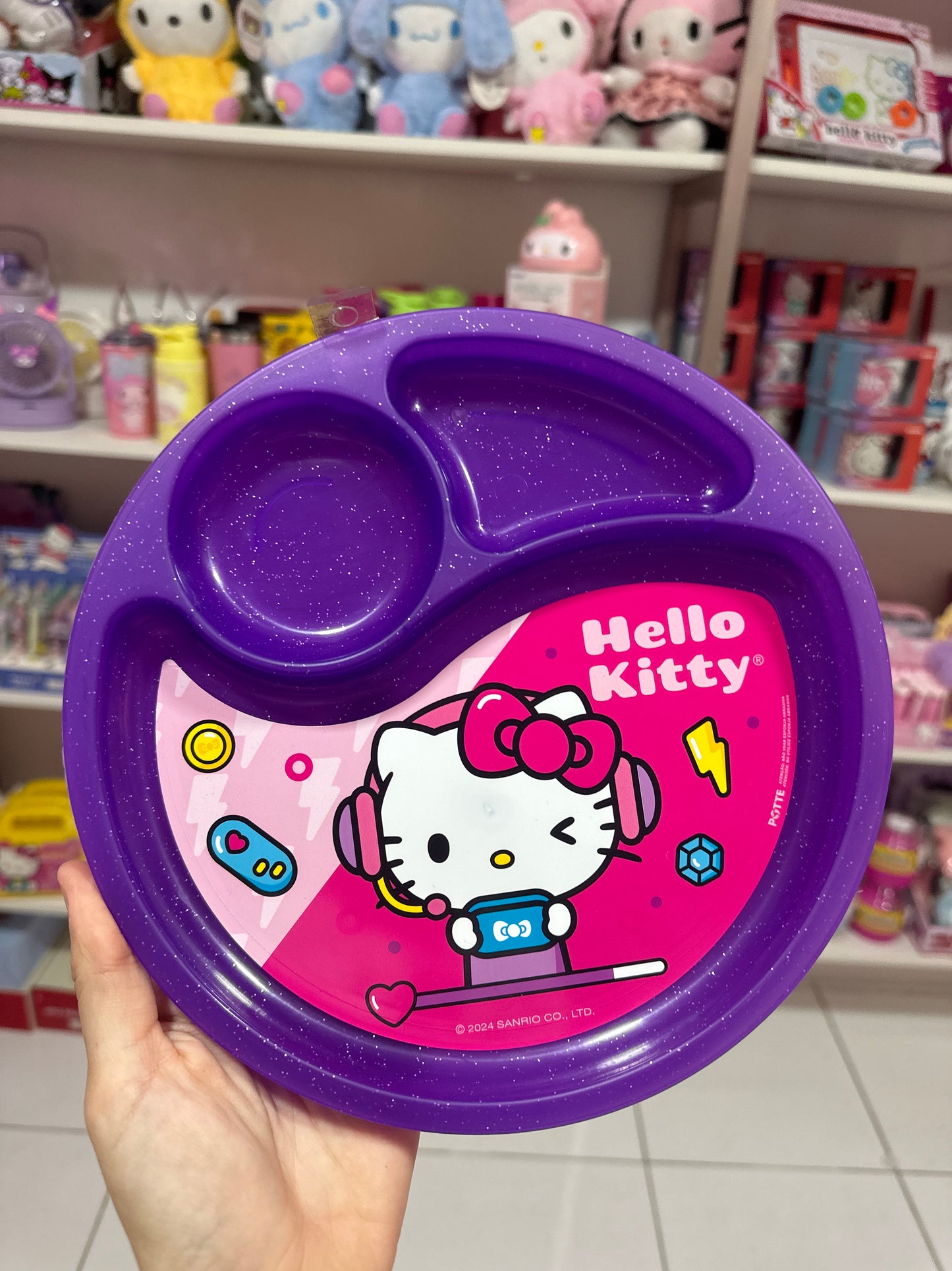 PRATO INFANTIL COM DIVISÓRIA