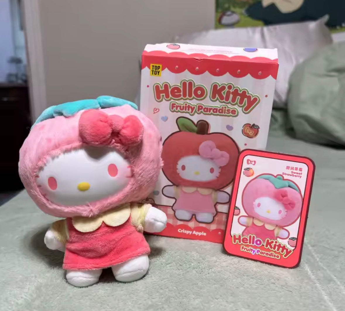 HELLO KITTY FRUTINHAS MINISOO labubu
