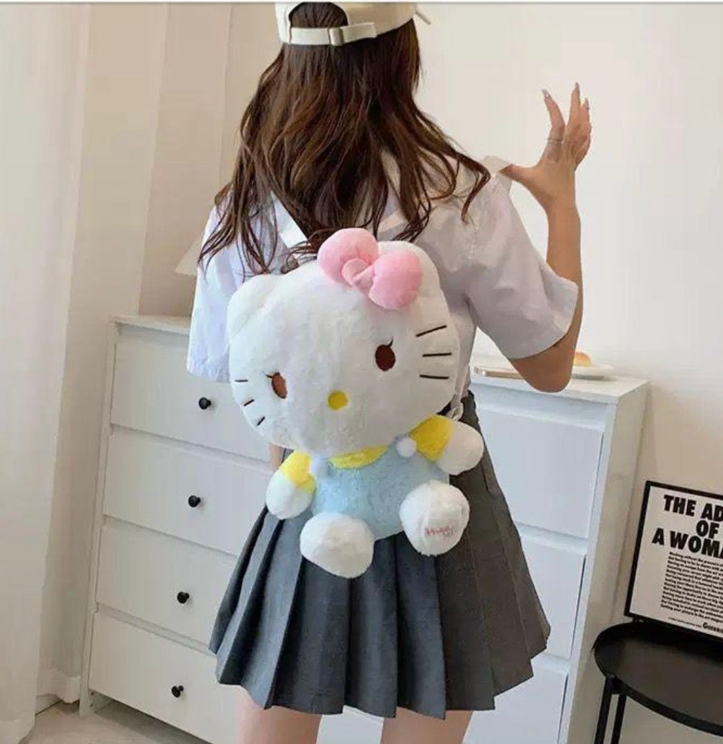 MOCHILA GRANDE HELLO KITTY