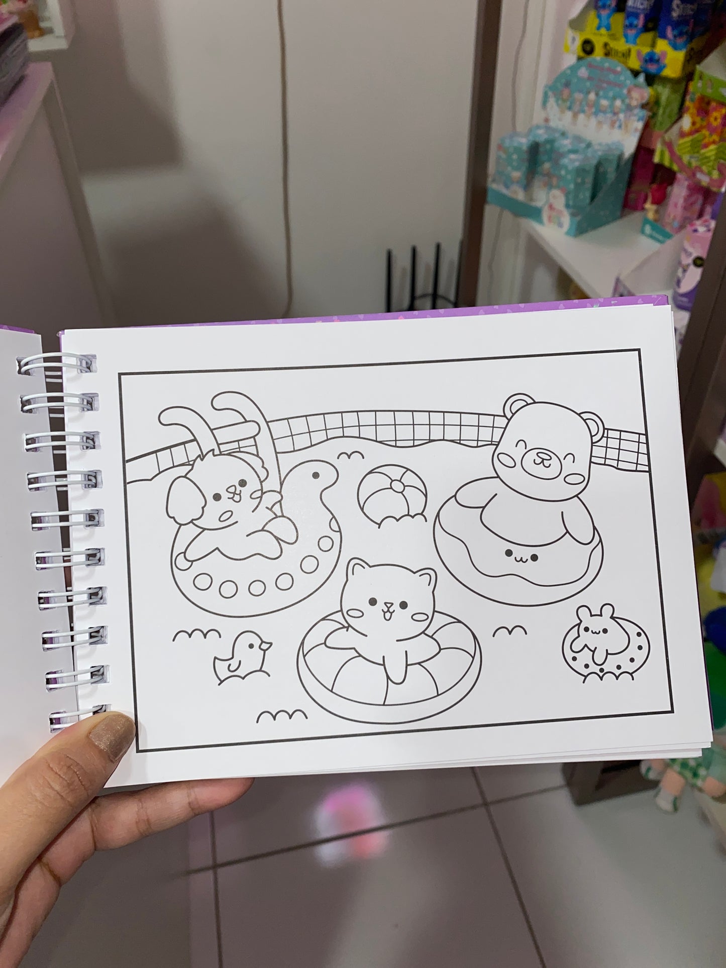Livro de colorir Comfy & Cozy