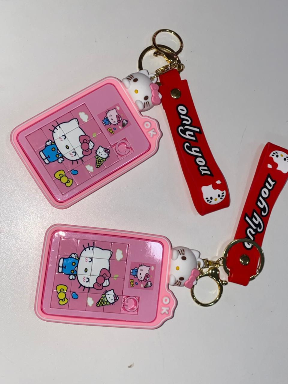 CHAVEIRO QUEBRA CABEÇA HELLO KITTY