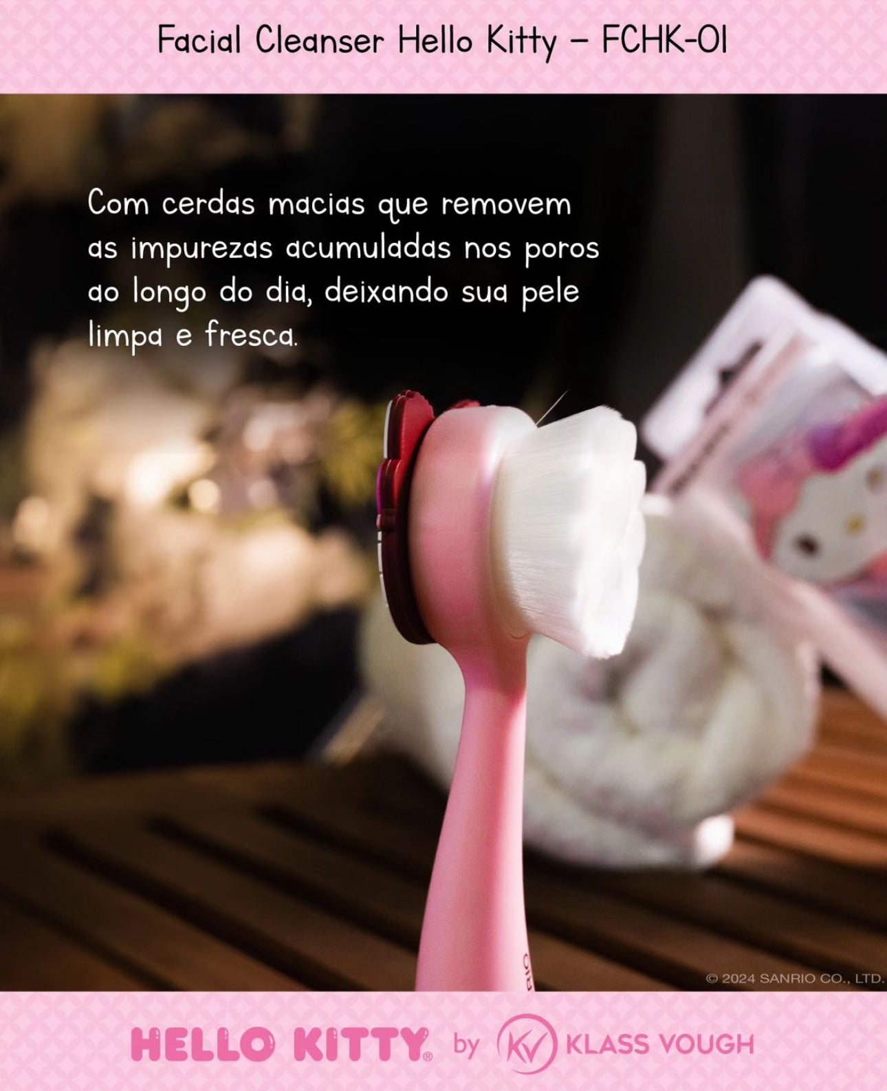 FACIAL CLEASER HELLO KITTY E KLASS VOUGH