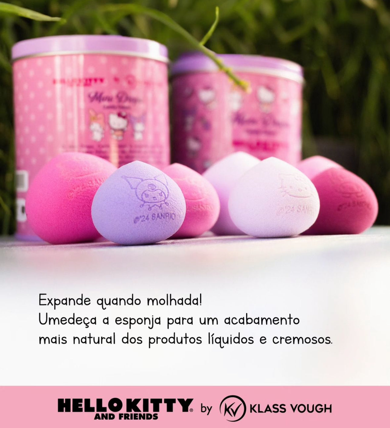 KIT ESPONJAS KLASS VOUGH E HELLO KITTY