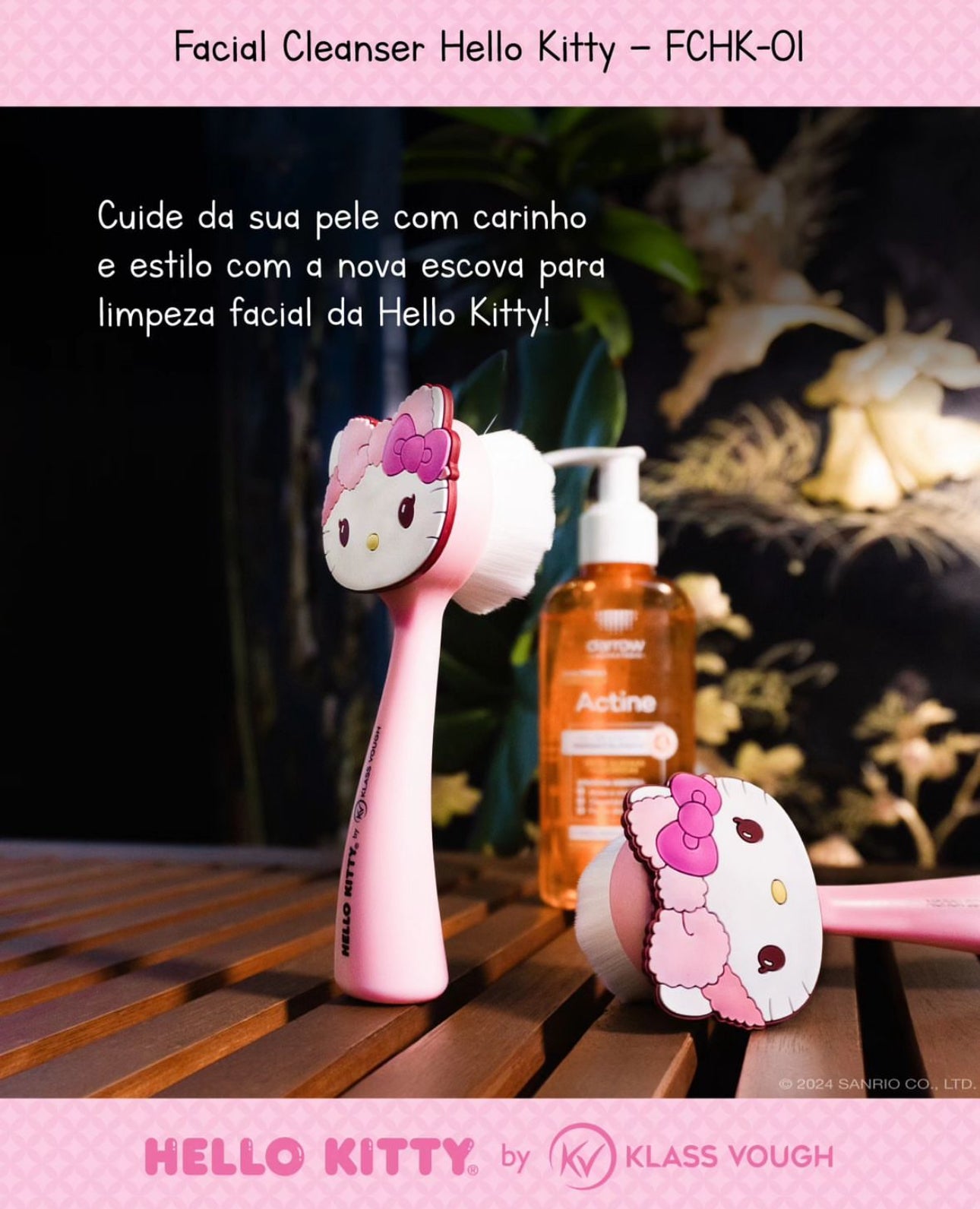 FACIAL CLEASER HELLO KITTY E KLASS VOUGH