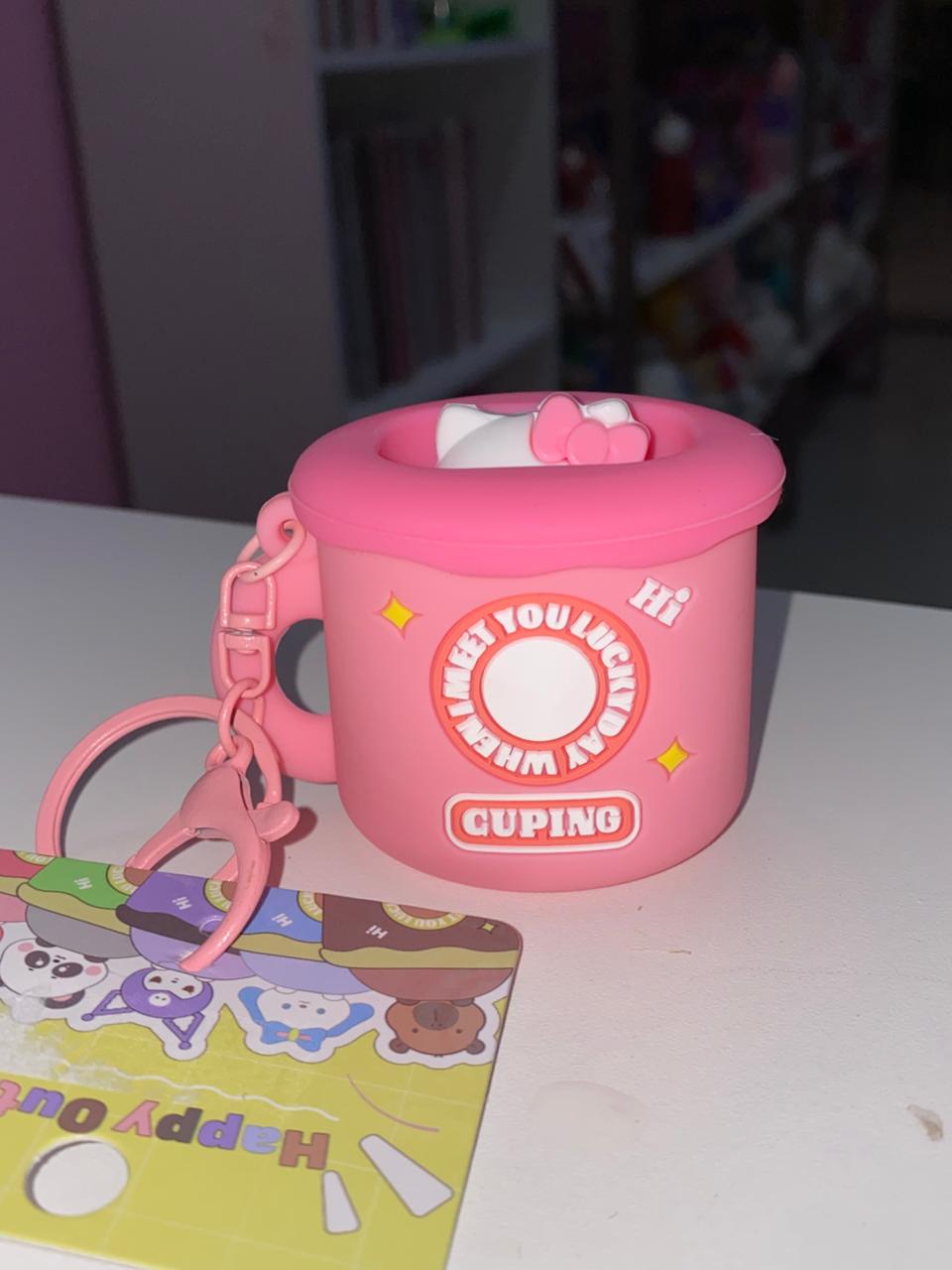 CHAVEIRO HELLO KITTY APERTA SURPRESA