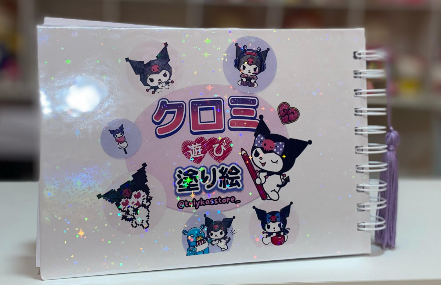 LIVRO DE COLORIR KUROMI