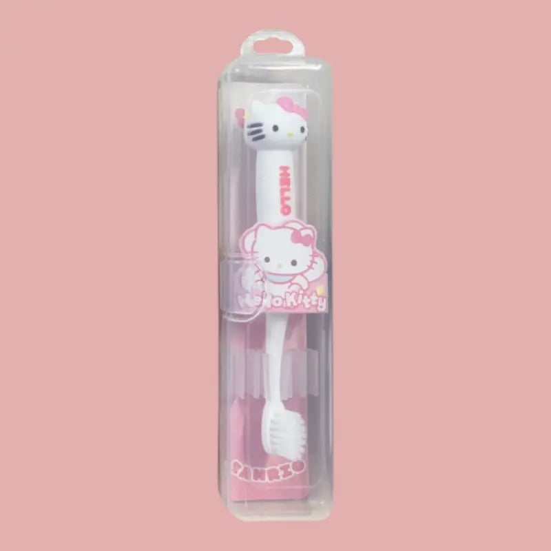ESCOVA DE DENTE HELLO KITTY COM CASE