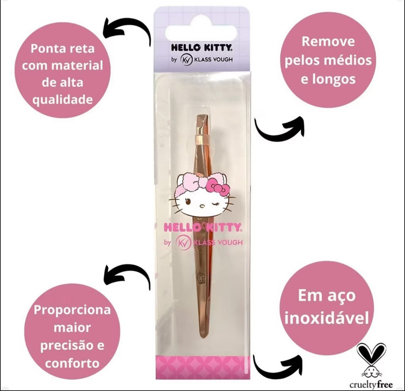 PINÇAS KLASS VOUGH E HELLO KITTY