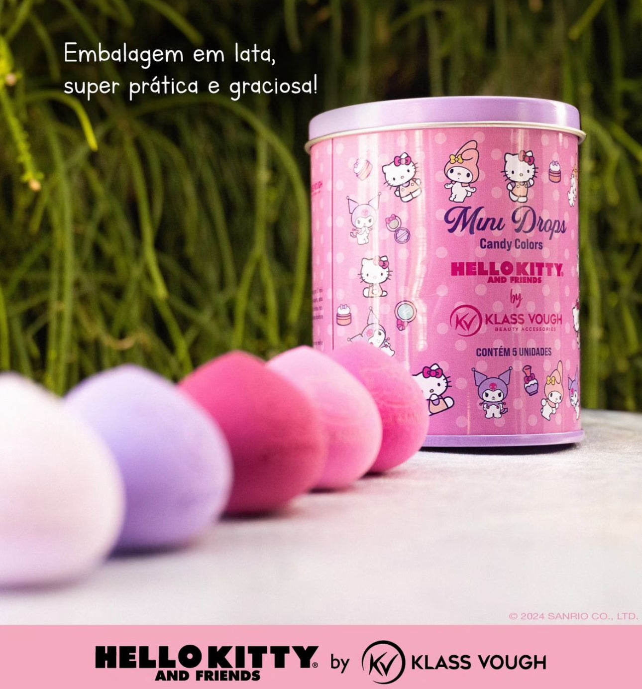 KIT ESPONJAS KLASS VOUGH E HELLO KITTY