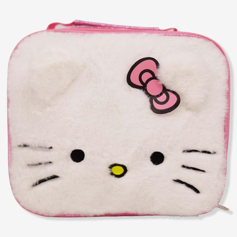 LANCHEIRA GRANDE HELLO KITTY PELÚCIA TERMICA