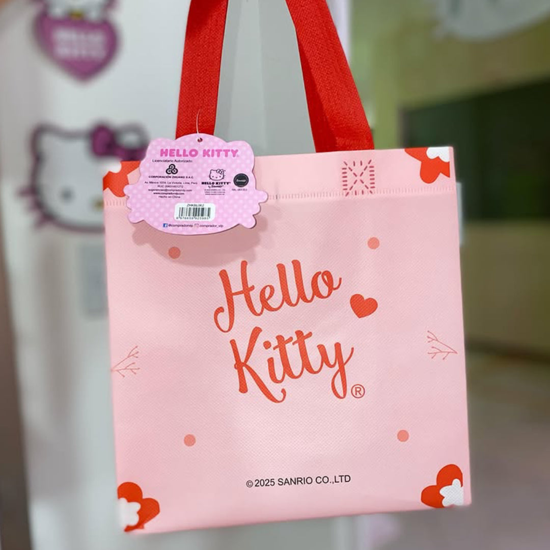 SACOLA MERCADO HELLO KITTY