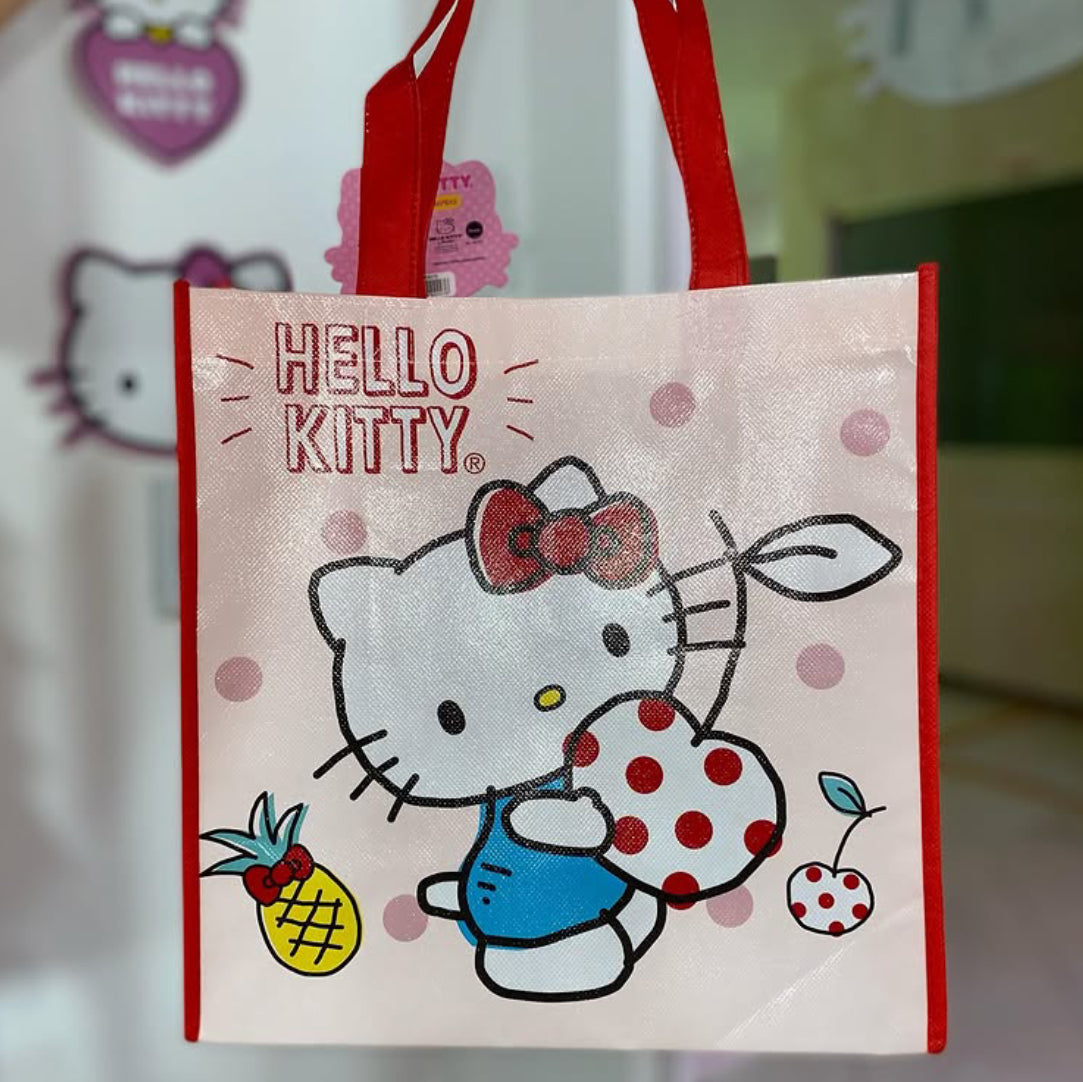 SACOLA MERCADO HELLO KITTY