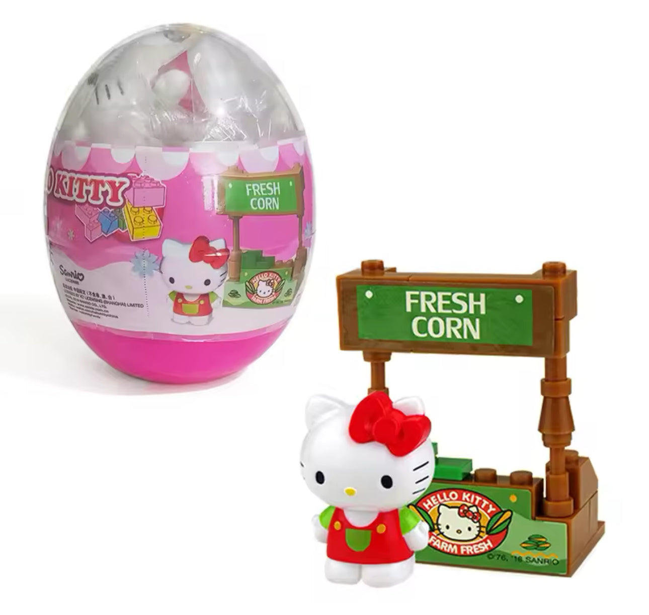 OVO SURPRESA LEGO HELLO KITTY