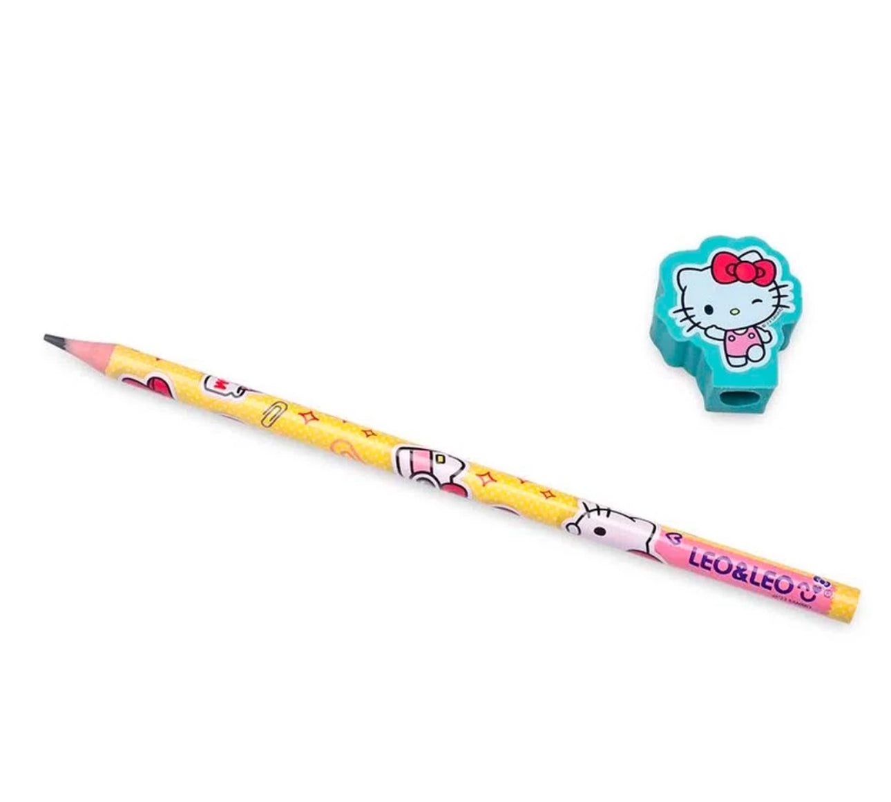 LÁPIS HELLO KITTY COM BORRACHA
