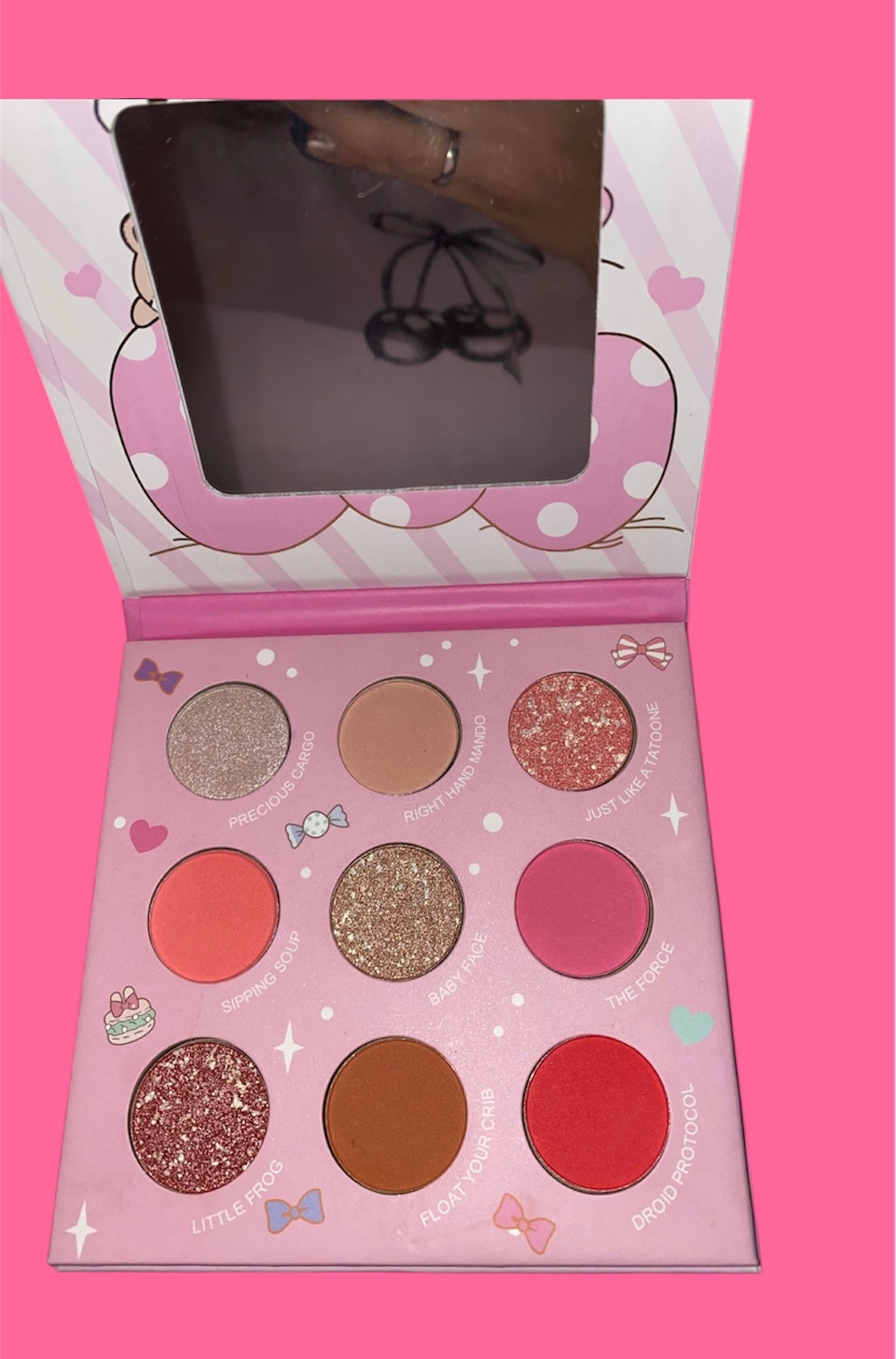 Paleta de sombras Hello Kitty pequena