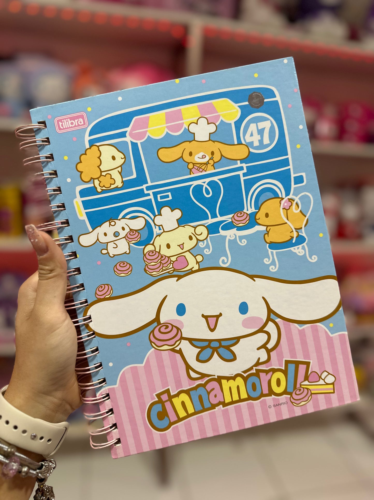 CADERNO CINNAMORROL