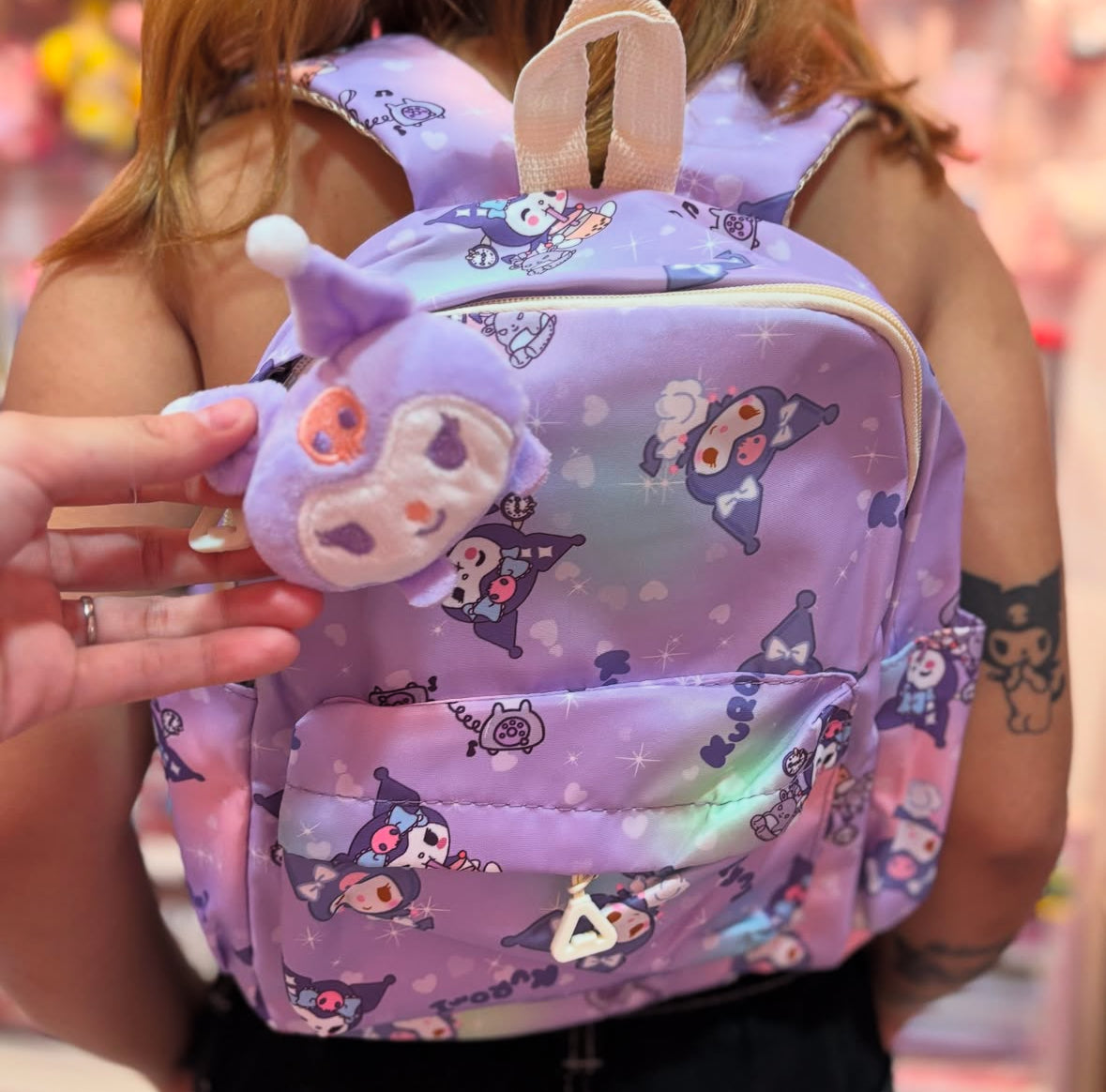 Mochila colegial sanrio