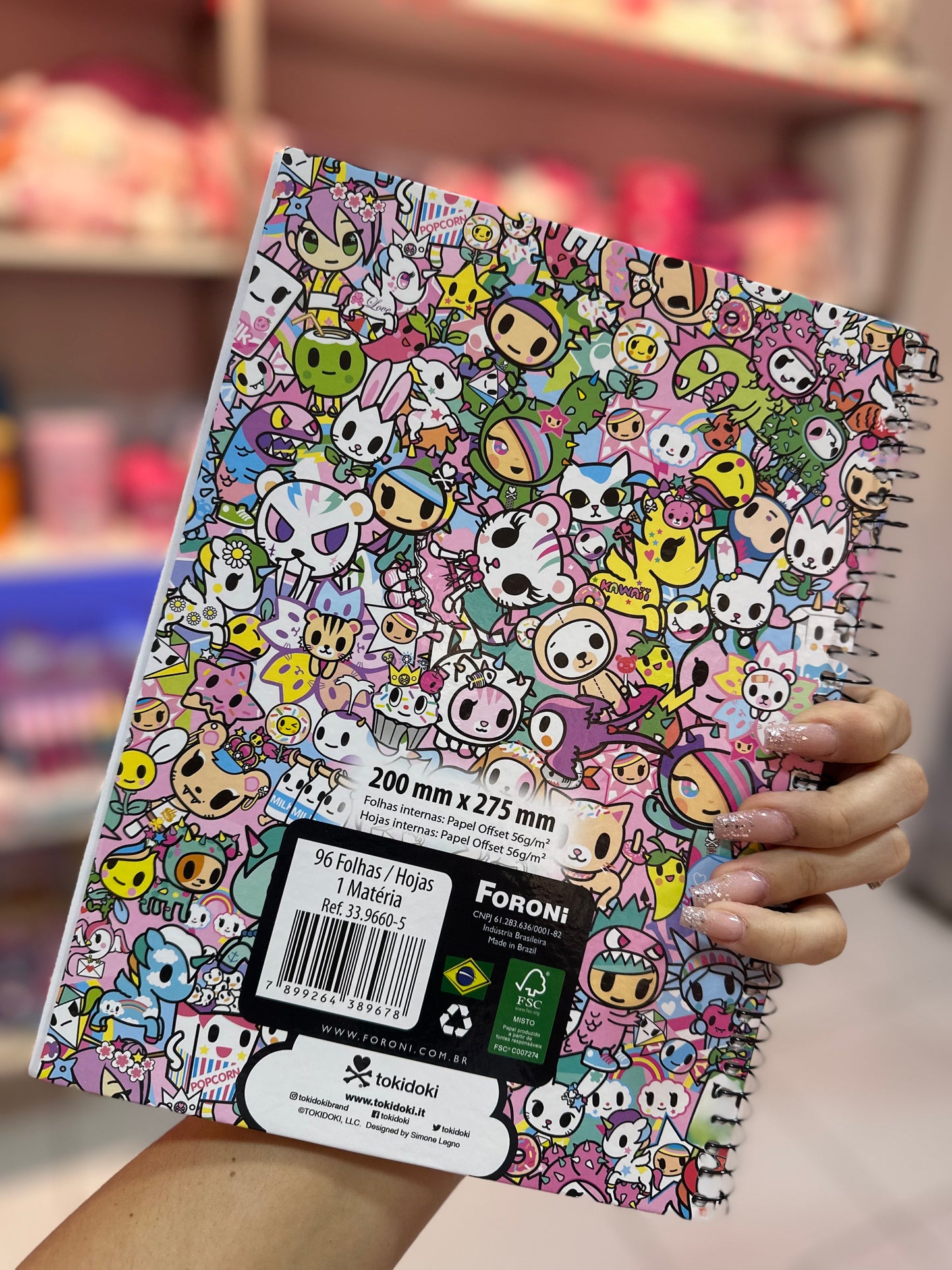 CADERNO TOKIDOKKI