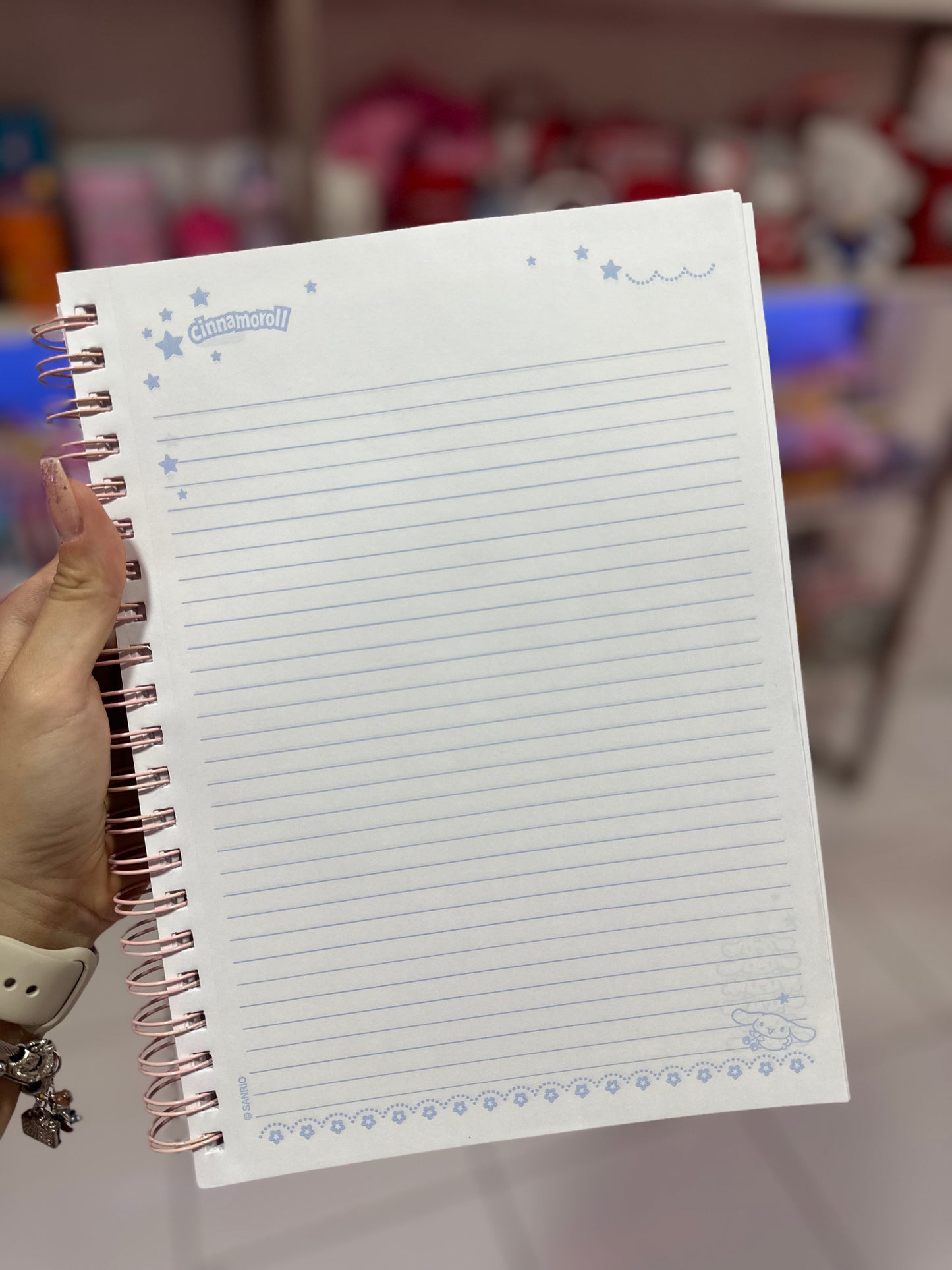 CADERNO CINNAMORROL