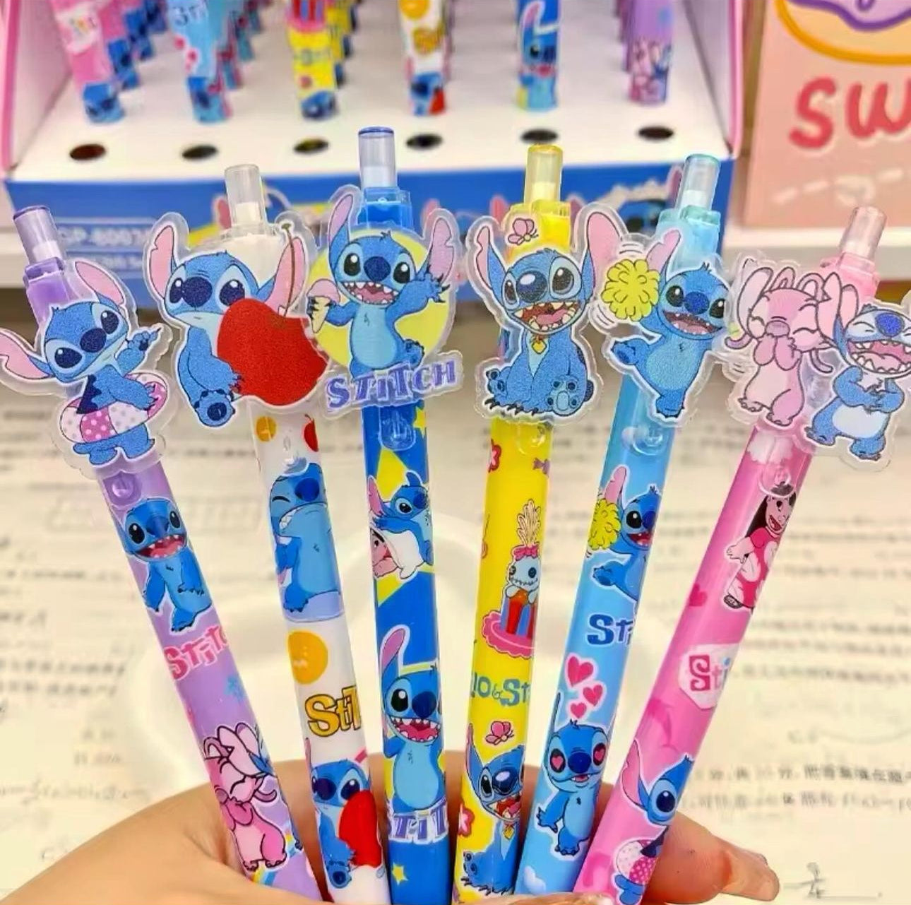CANETA EM GEL STITCH