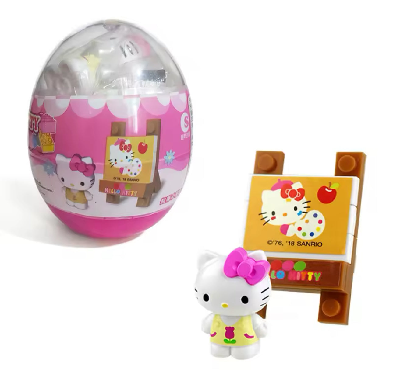 OVO SURPRESA LEGO HELLO KITTY