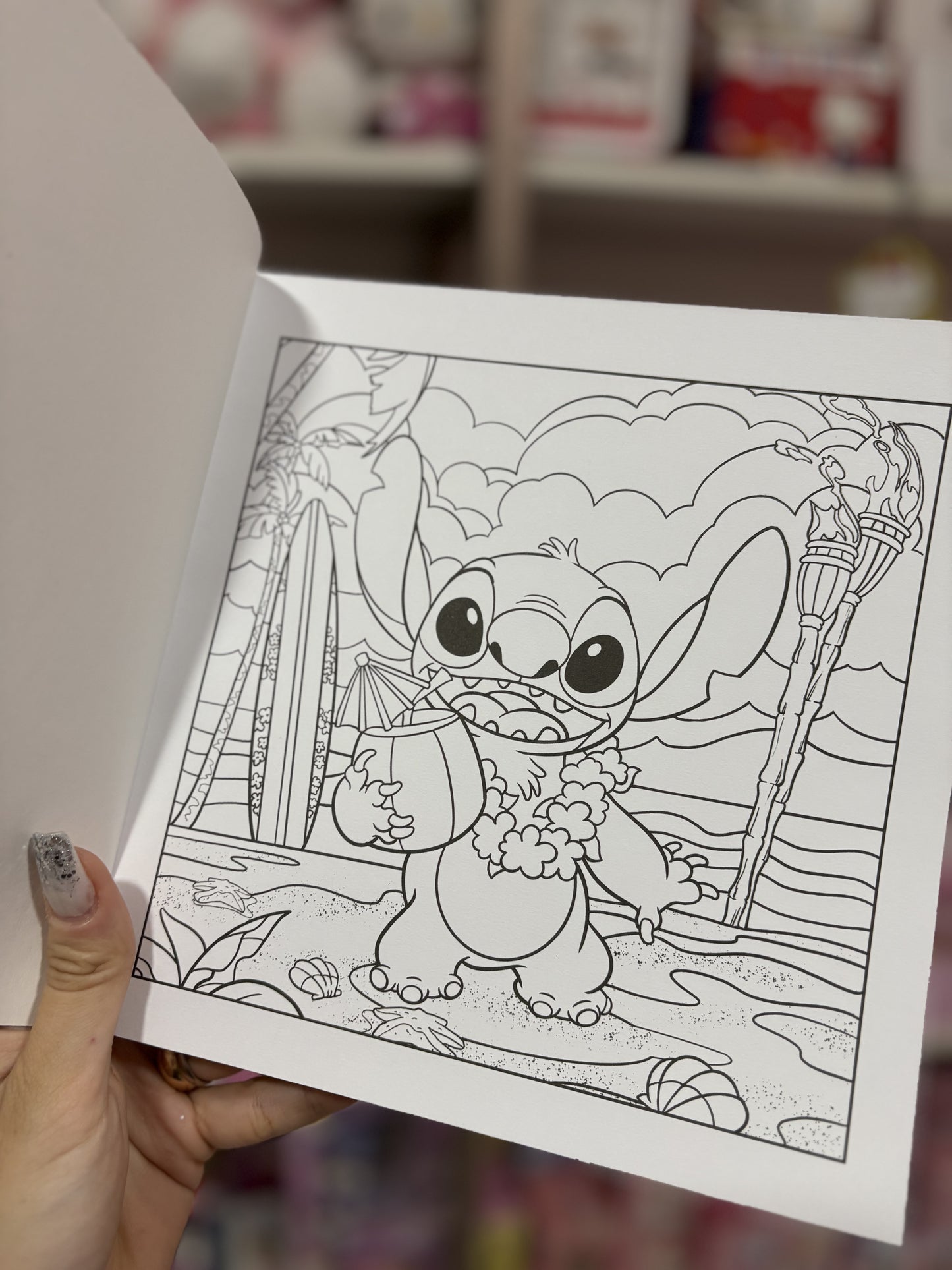 LIVRO DE COLORIR STITCH