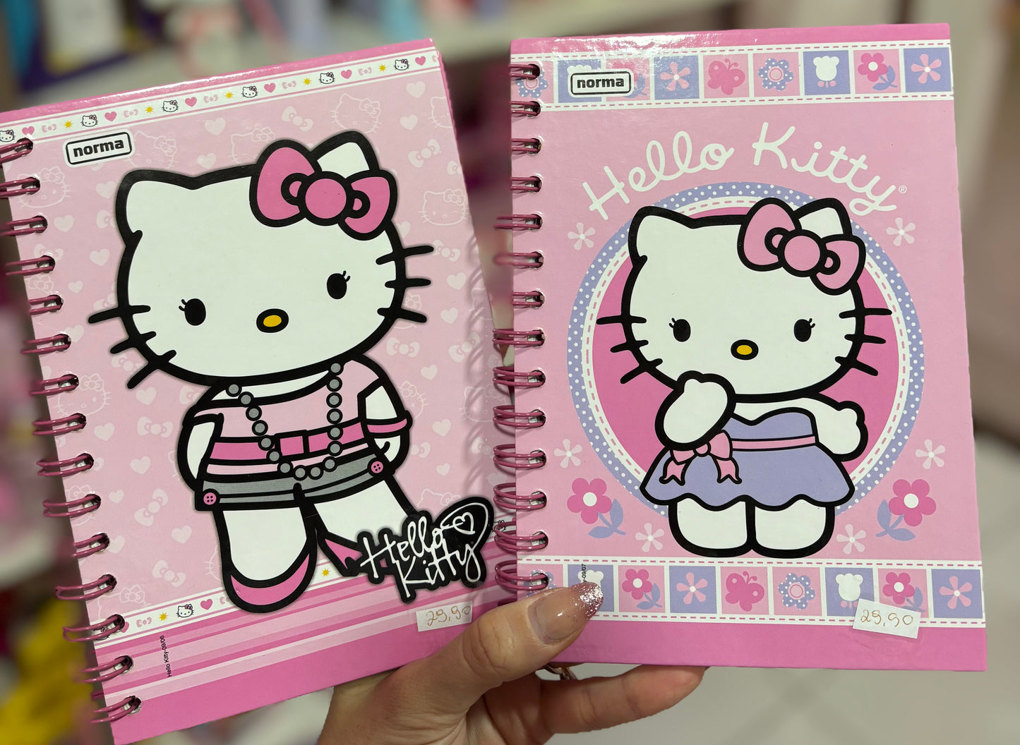 CADERNINHOS VINTAGE HELLO KITTY ANOS 2000
