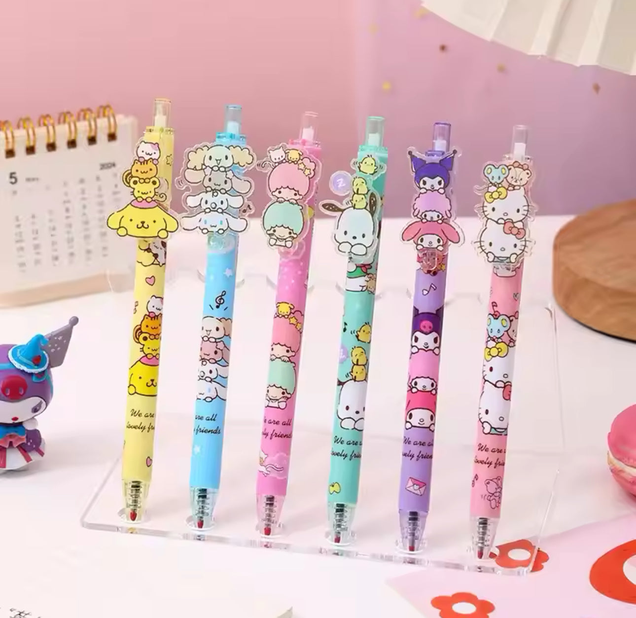 CANETAS SANRIO E AMIGOS