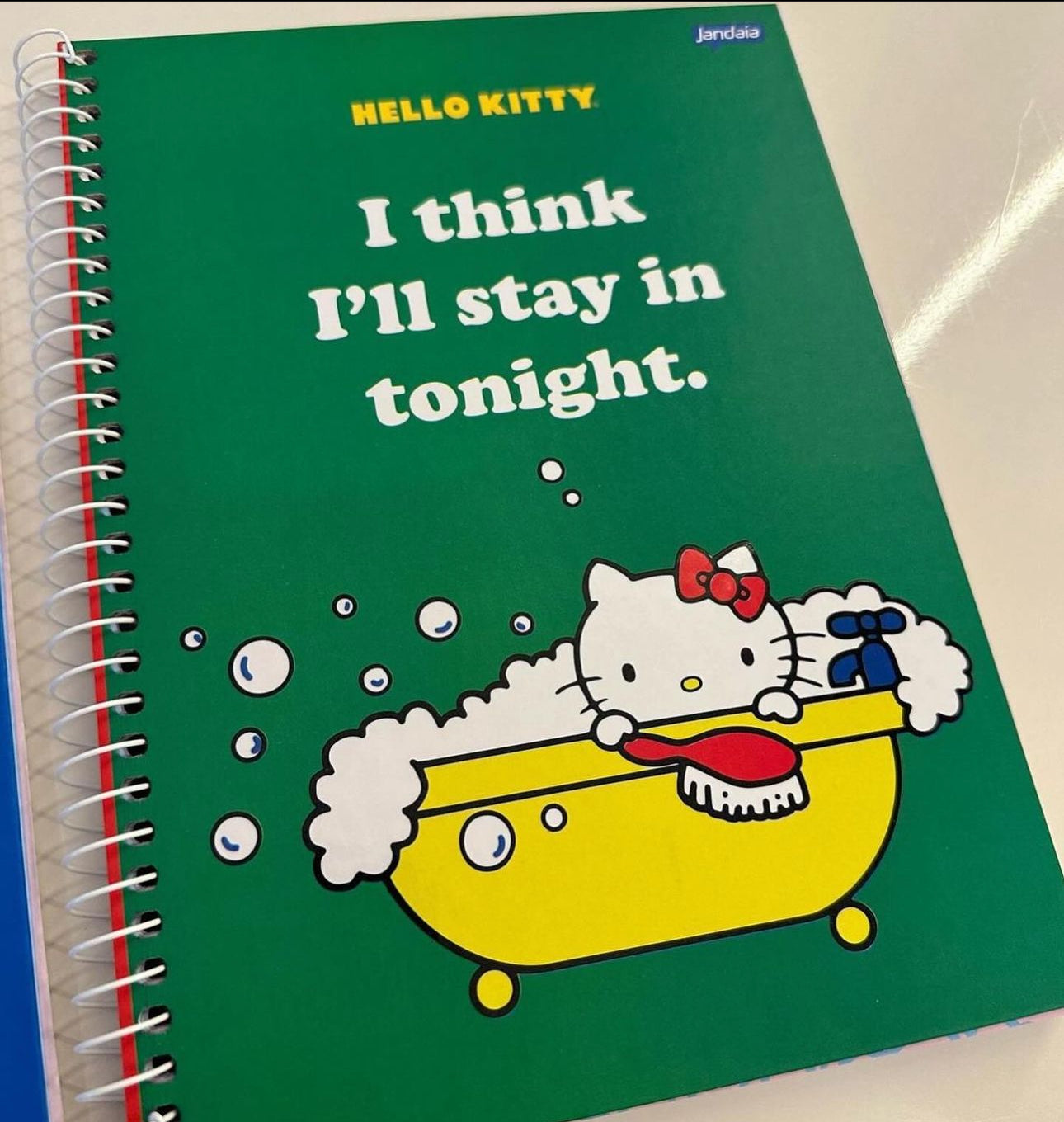 CADERNO UNIVERSITÁRIO HELLO KITTY