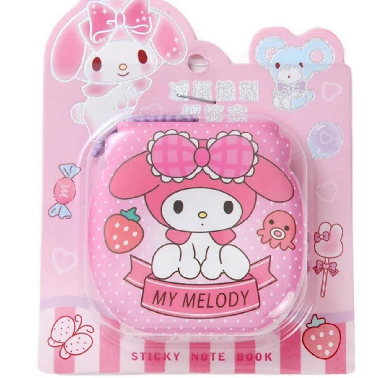 CHAVEIRO E BLOCO DE NOTAS MY MELODY