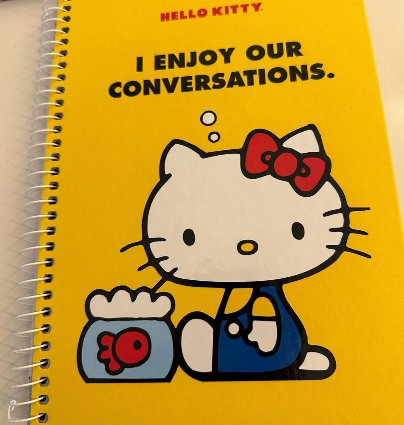 CADERNO UNIVERSITÁRIO HELLO KITTY