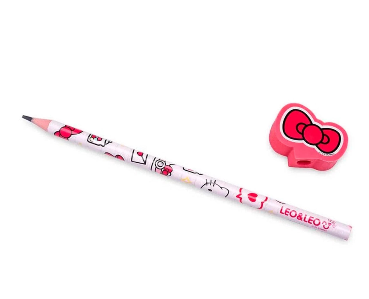 LÁPIS HELLO KITTY COM BORRACHA