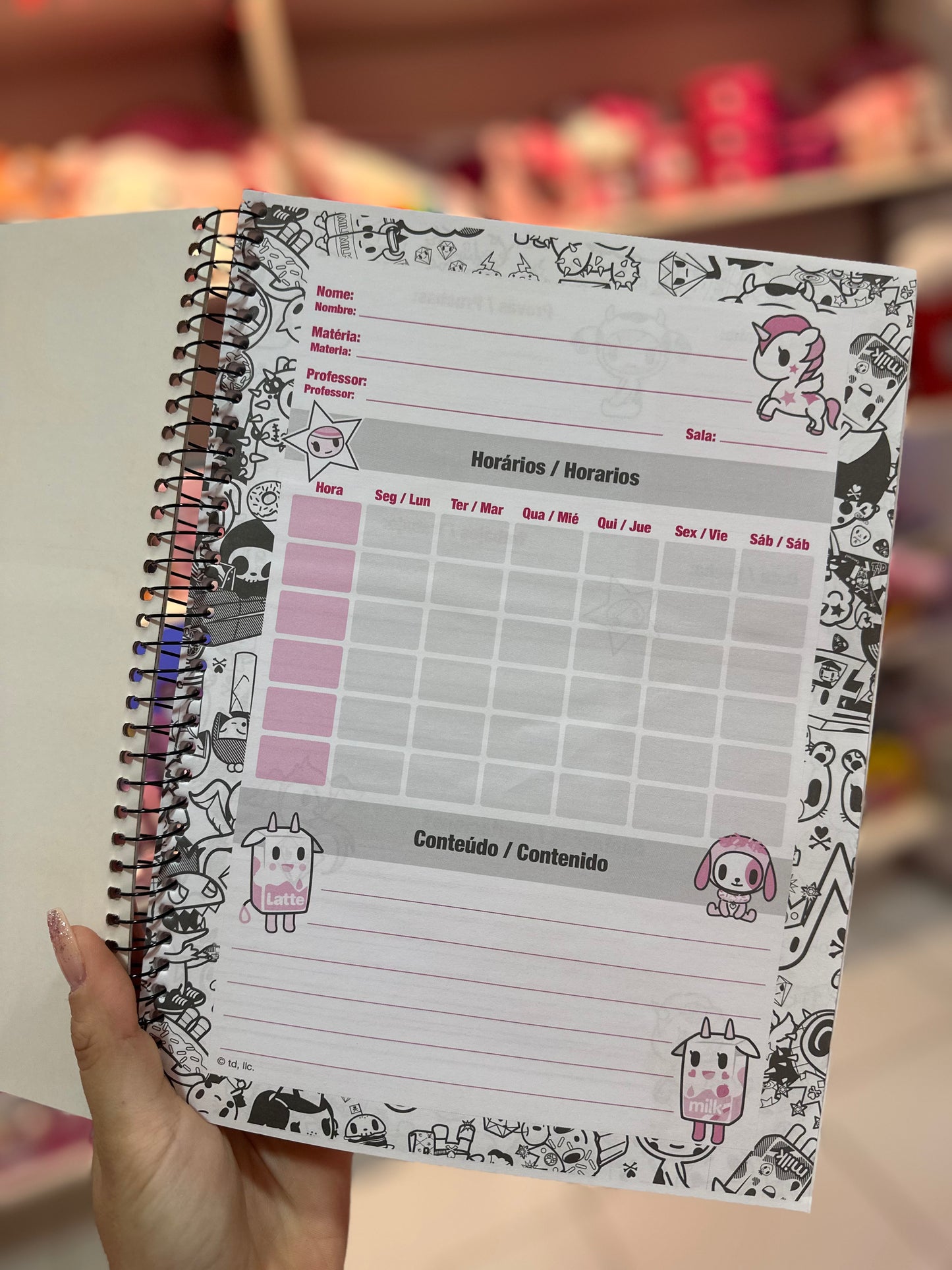 CADERNO TOKIDOKKI