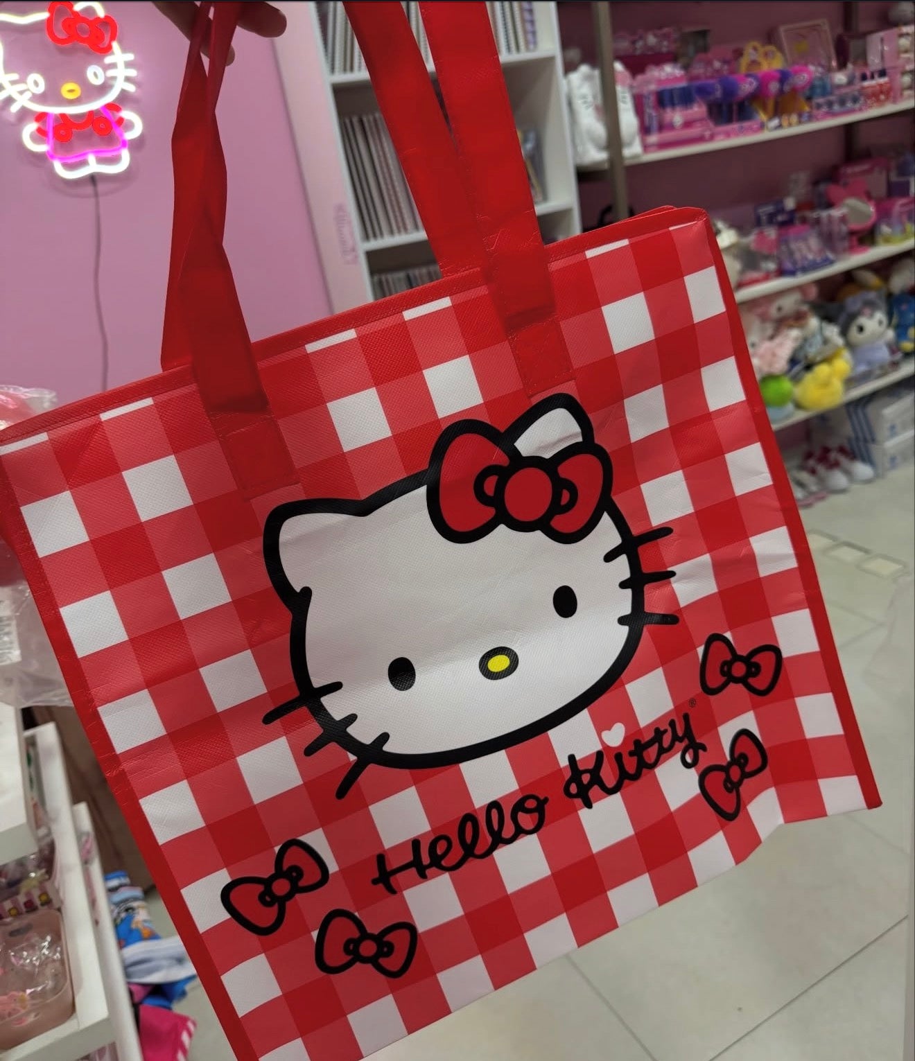 ECOBAG TAM G HELLO KITTY
