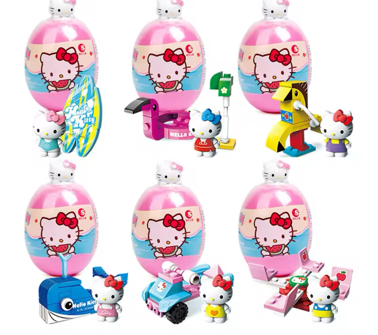 OVO SURPRESA HELLO KITTY LEGO