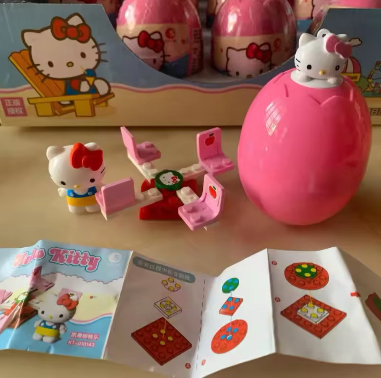 OVO SURPRESA HELLO KITTY LEGO