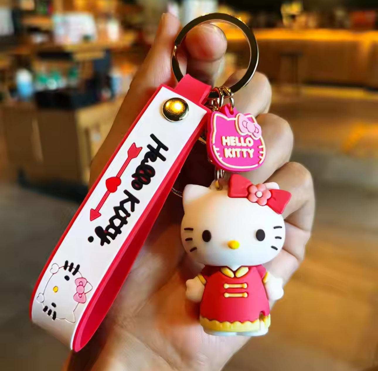 CHAVEIROS HELLO KITTY SEM A TAG