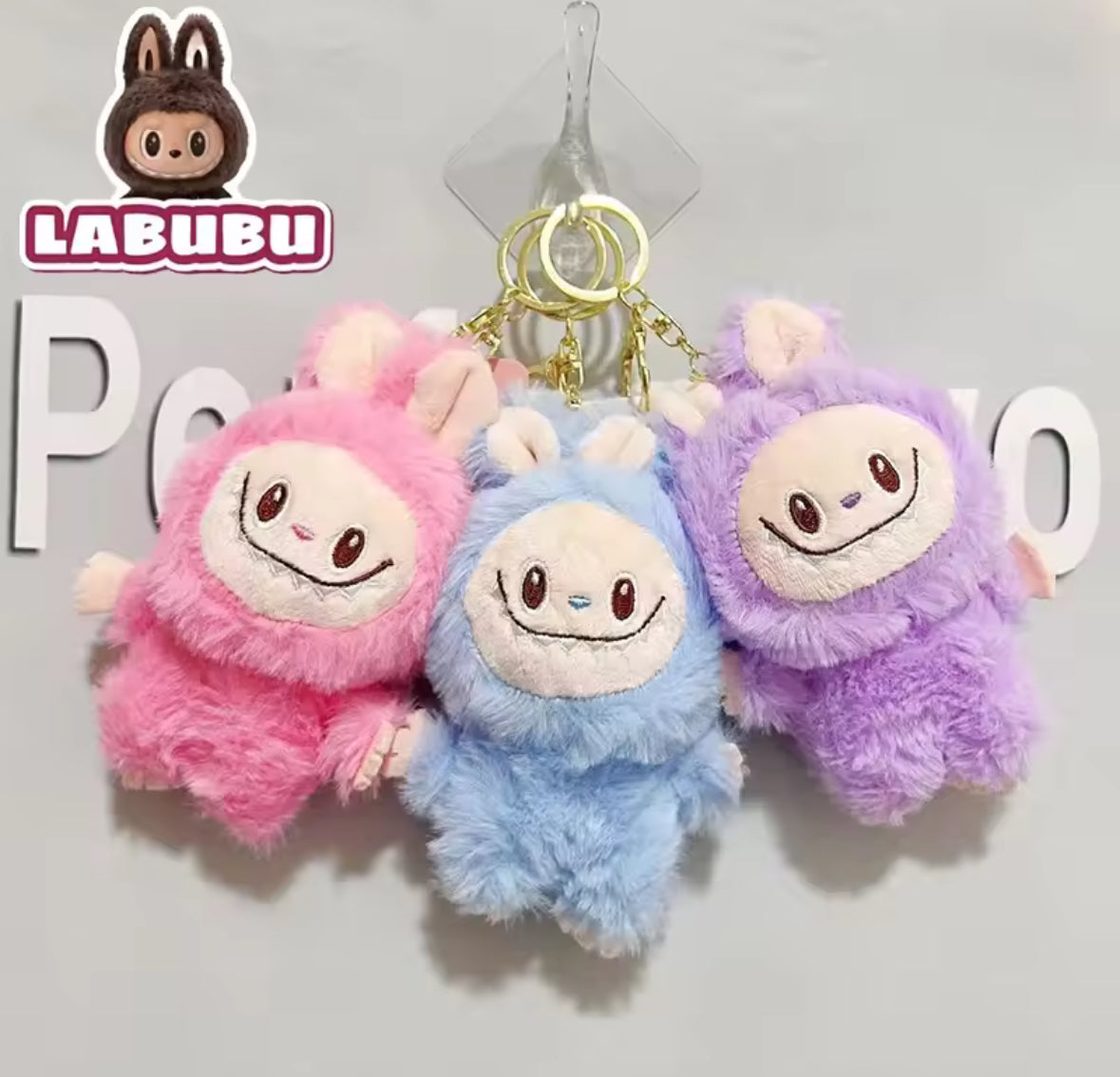 CHAVEIRO INSPIRAÇÃO LABUBU