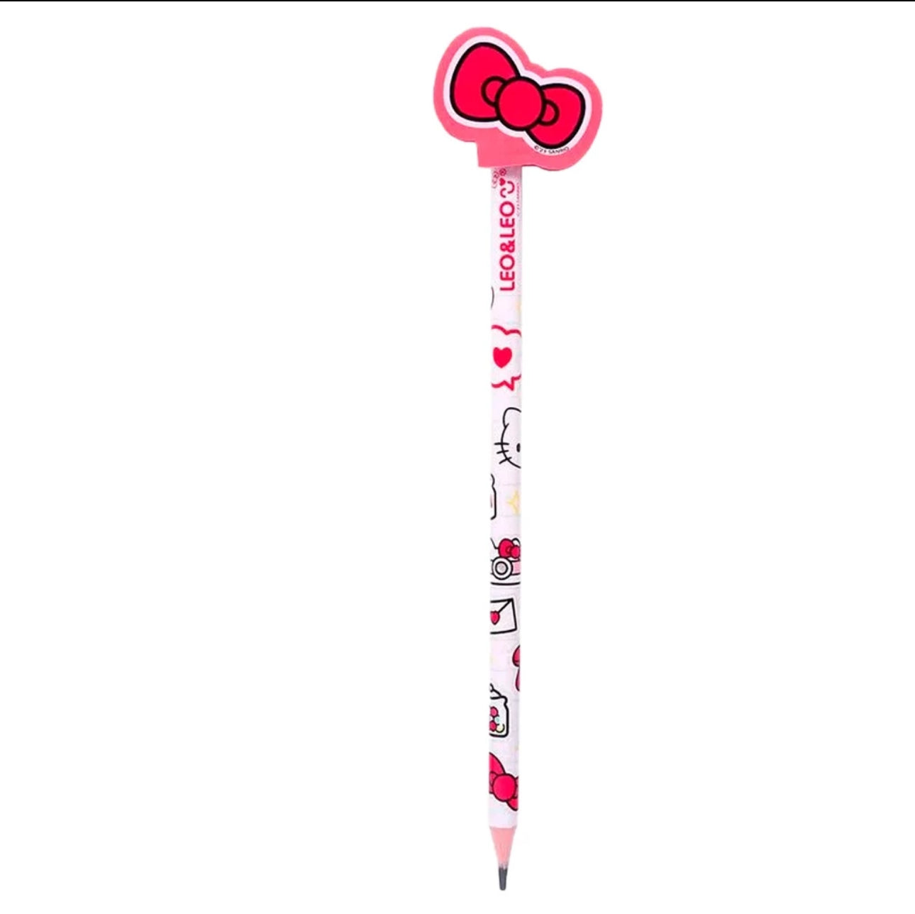 LÁPIS HELLO KITTY COM BORRACHA