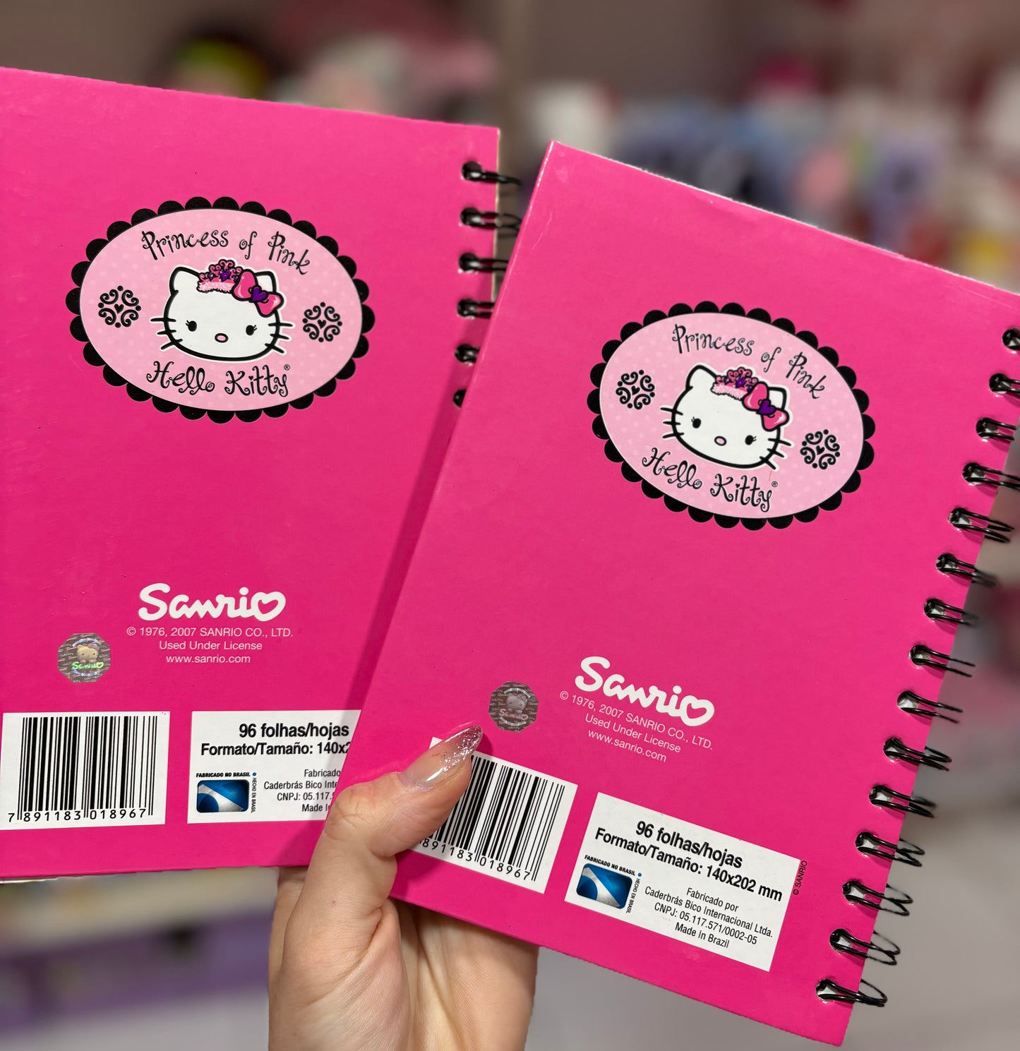 CADERNINHOS VINTAGE HELLO KITTY ANOS 2000