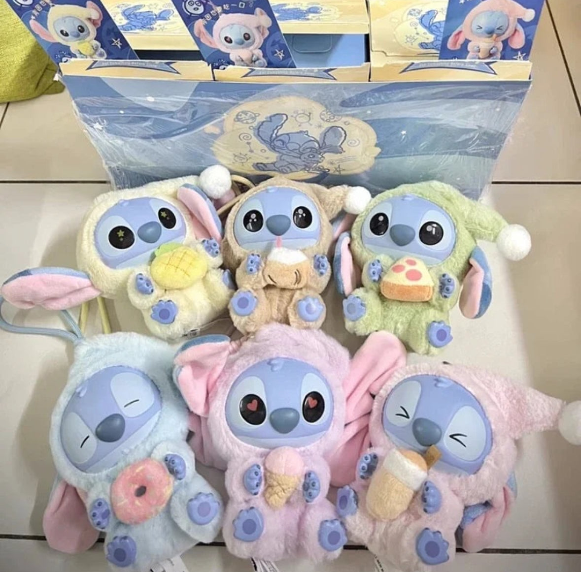 LABUBU STITCH MINISO