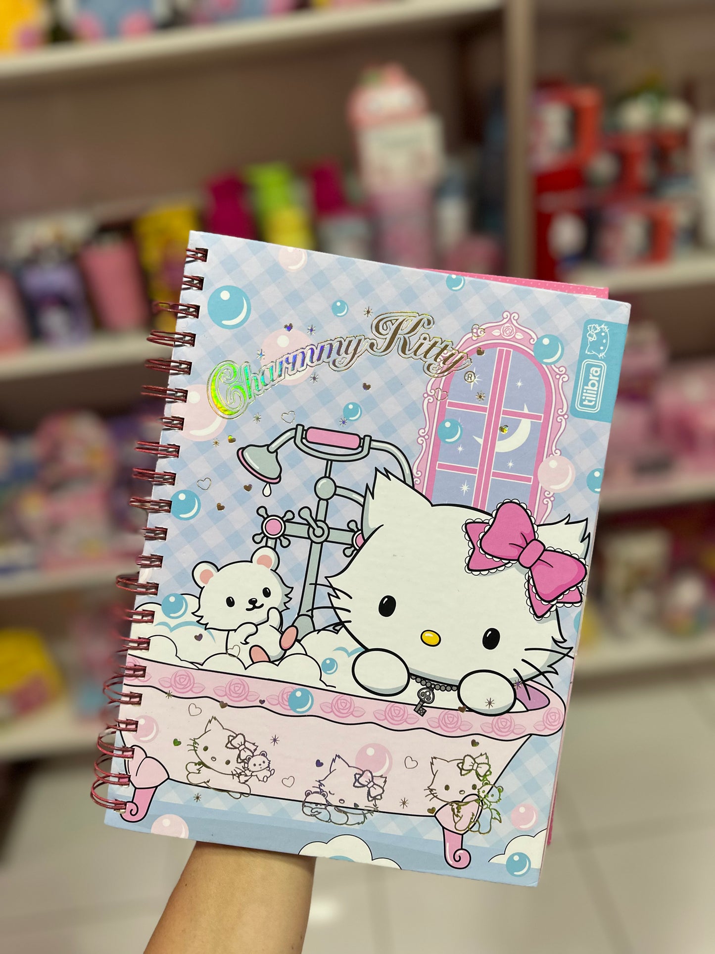 CADERNO VINTAGE CHARMMY KITTY