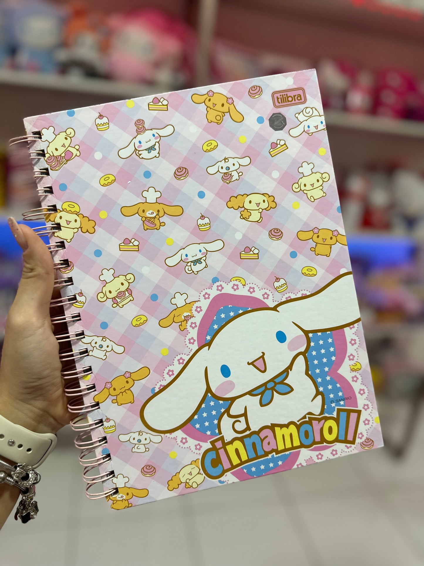 CADERNO CINNAMORROL