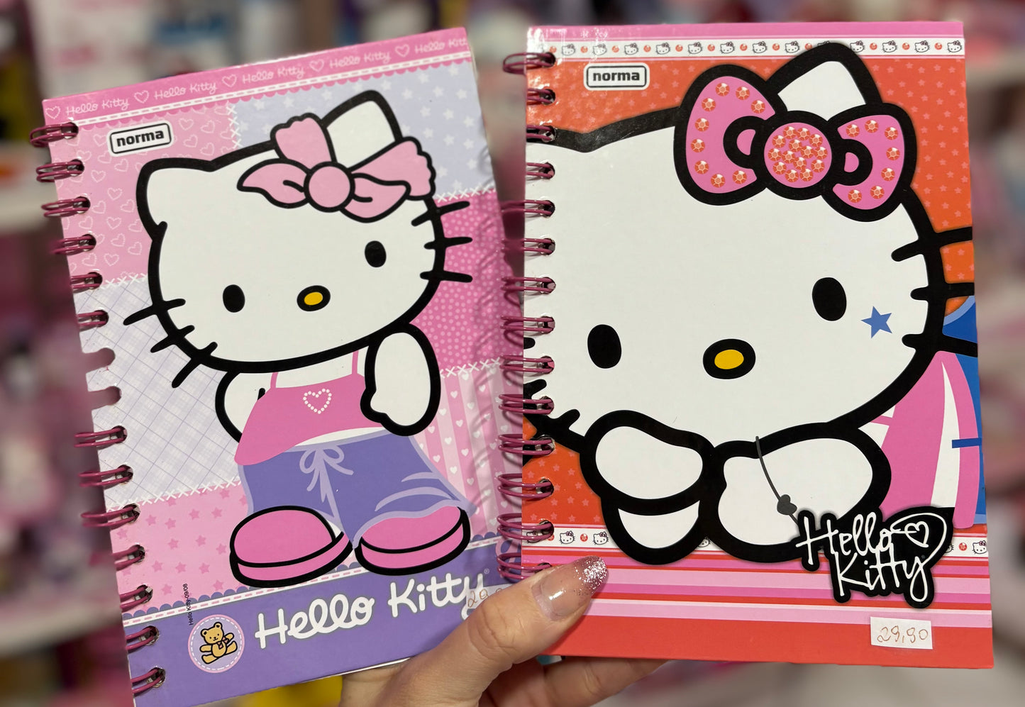 CADERNINHOS VINTAGE HELLO KITTY ANOS 2000