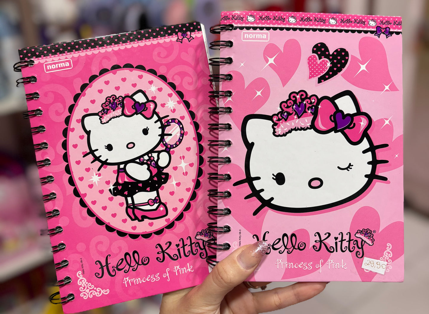 CADERNINHOS VINTAGE HELLO KITTY ANOS 2000