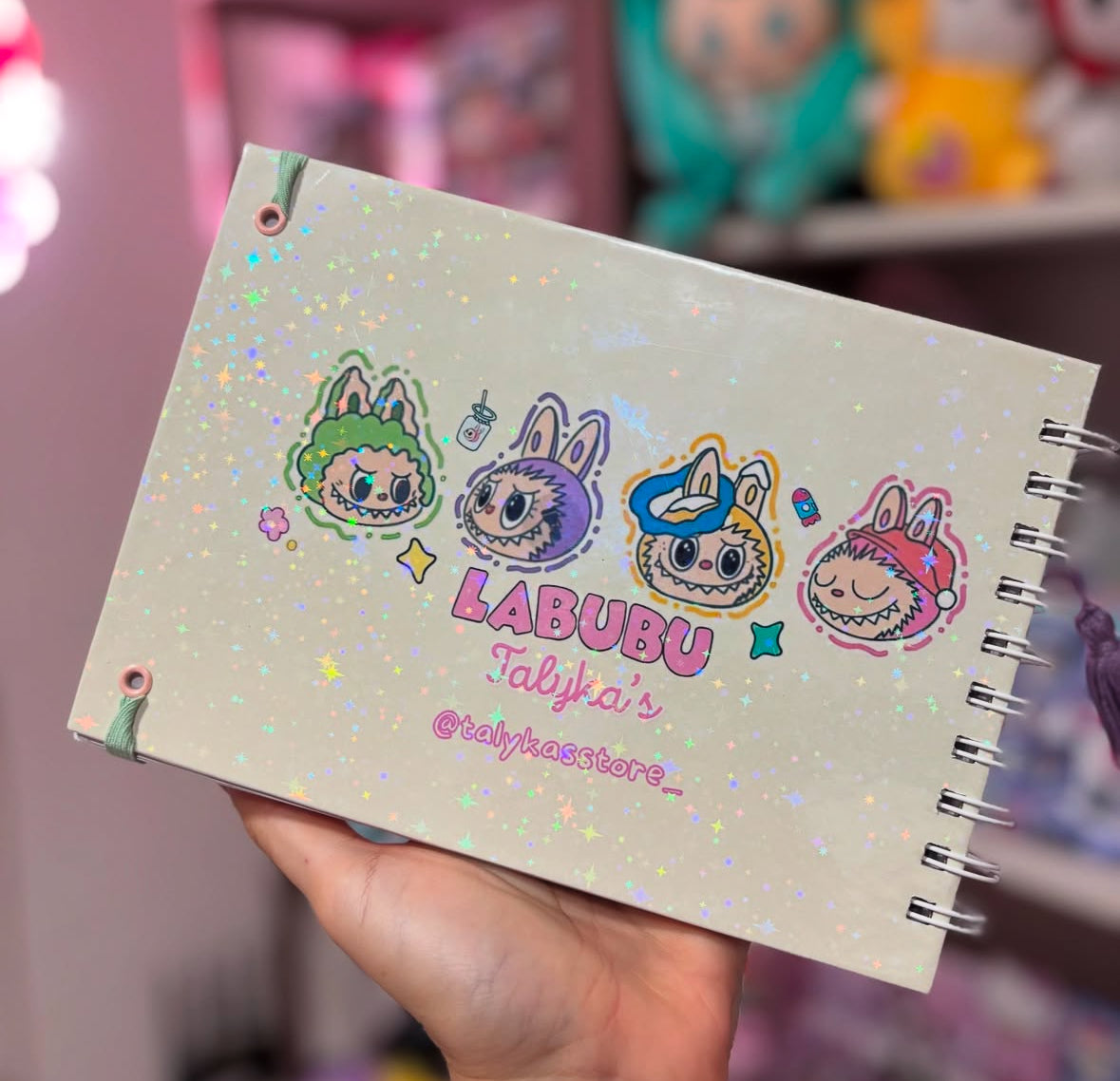 LIVRO DE COLORIR LABUBU